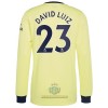 Maglia da Calcio a Maniche Lunghe Arsenal David Luiz 23 Trasferta 2021-22 per Uomo